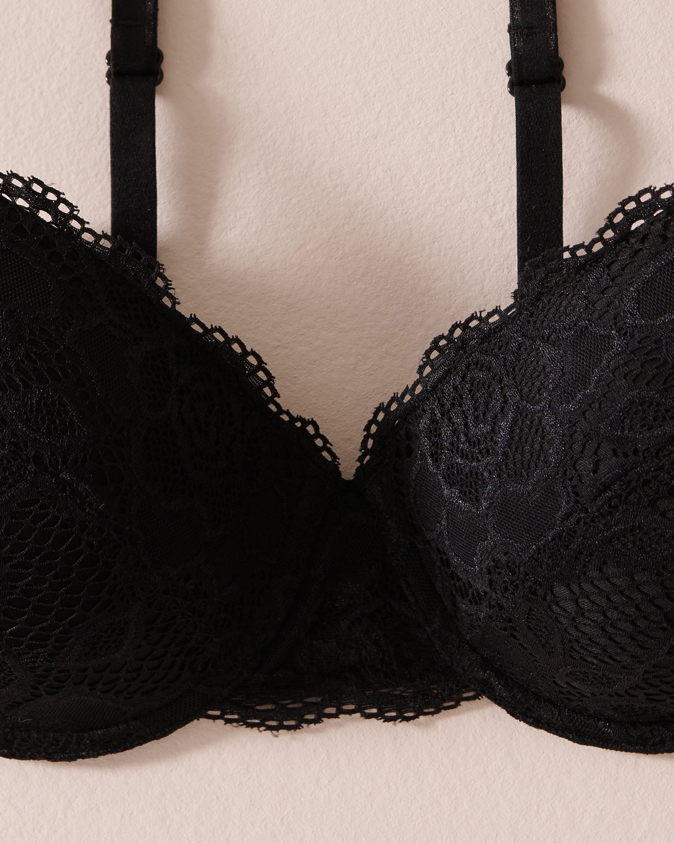 LA VIE EN ROSE Soutien-gorge mastectomie doublure légère Noir 389-110-2-00 - View5