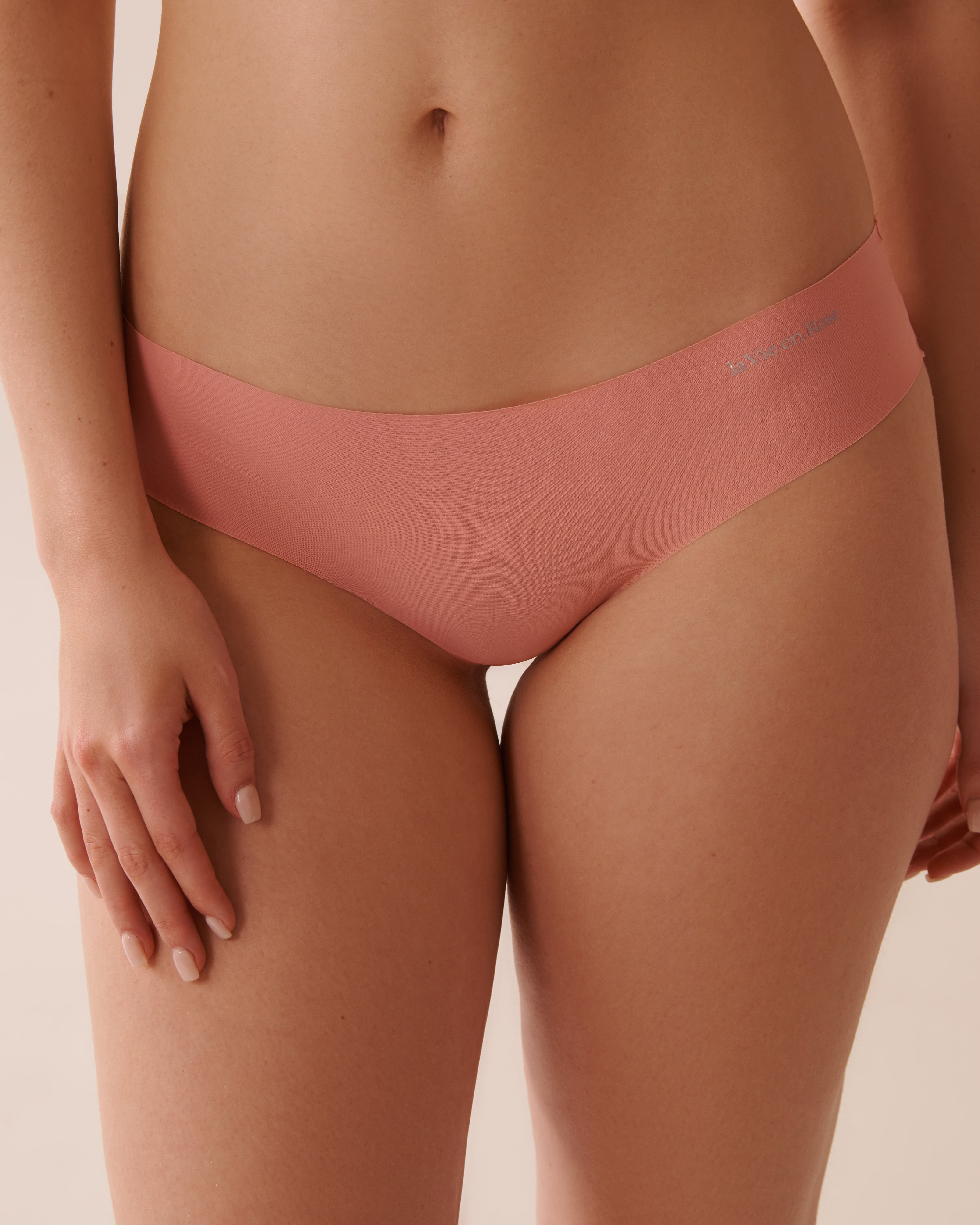 LA VIE EN ROSE Microfiber Invisible Cheeky Panty Pastel Blue 20200608 - View1
