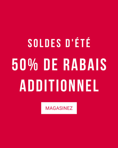 Magasinez - 50% de rabais additionnel