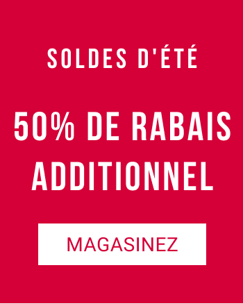 Magasinez - 50% de rabais additionnel