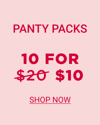 Shop the Promotion - Panty Pack