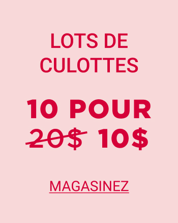 Magasinez la promotion - Lot de culottes
