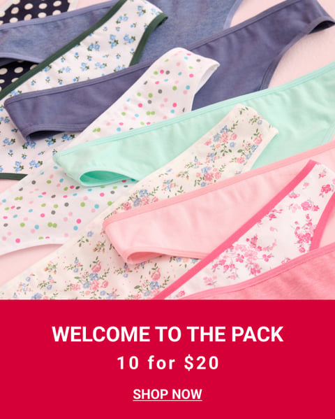 Shop the Promotion - Panty Packs