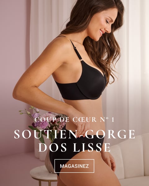 Magasinez - Soutiens-gorge dos lisse