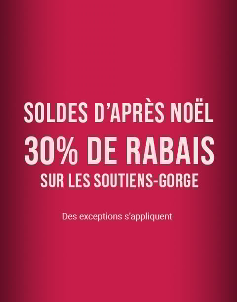 Mannequin portant le soutien-gorge push-up ondulé et une culotte assortie de couleur bourgogne