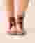 LA VIE EN ROSE Plush Deer Socks Light Brown/Deer 40700425 - View1