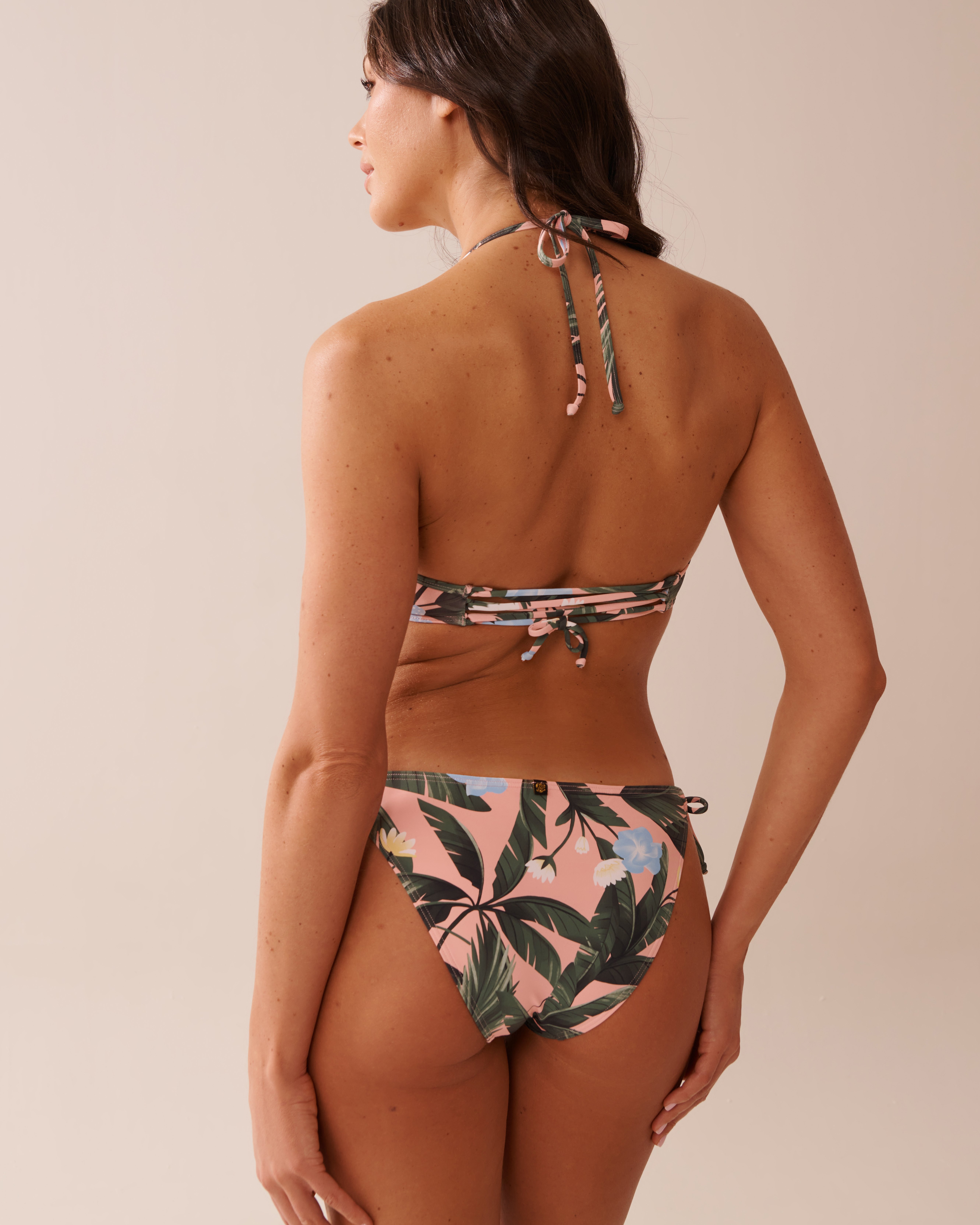 LA VIE EN ROSE AQUA Haut de bikini push-up PEACHY TROPICS Tropical/Pêche 70100777 - Voir2