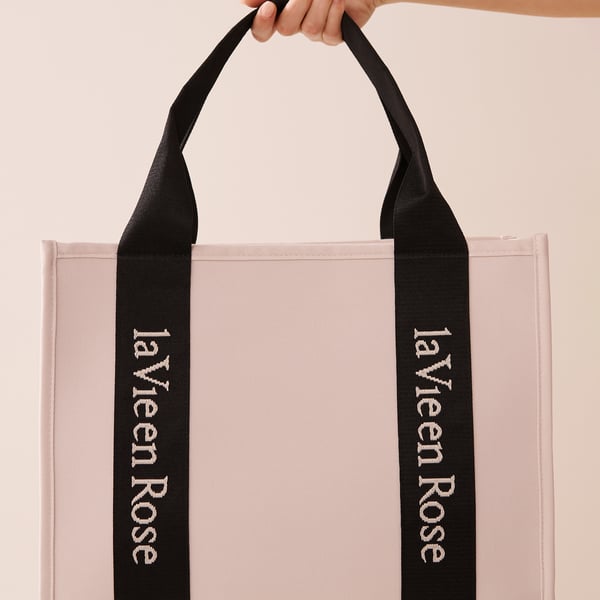 LVR Canvass Tote White #1611