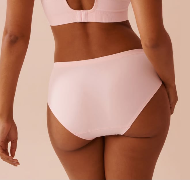 Culotte menstruelle rose