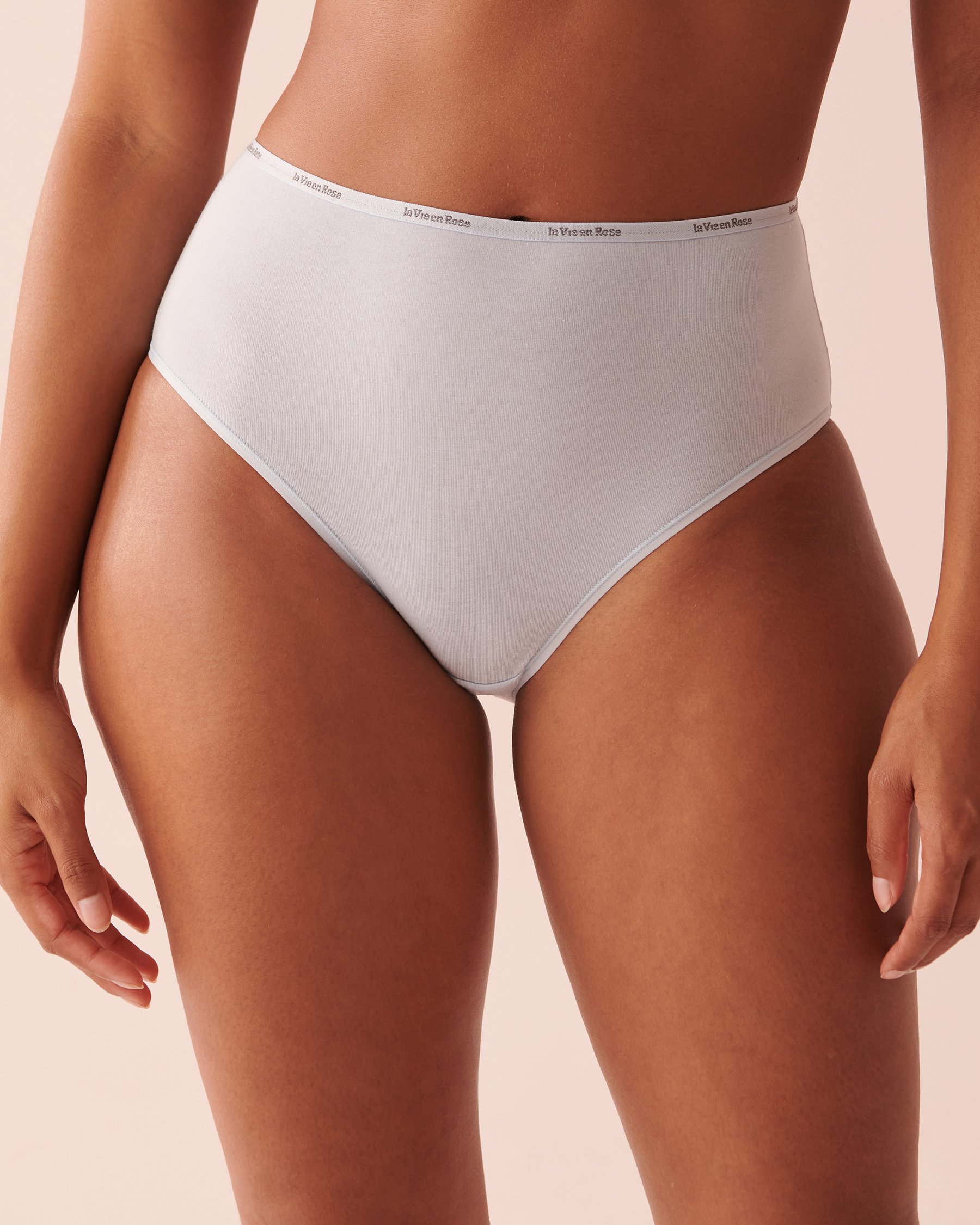 Cotton High Waist Bikini Panty
