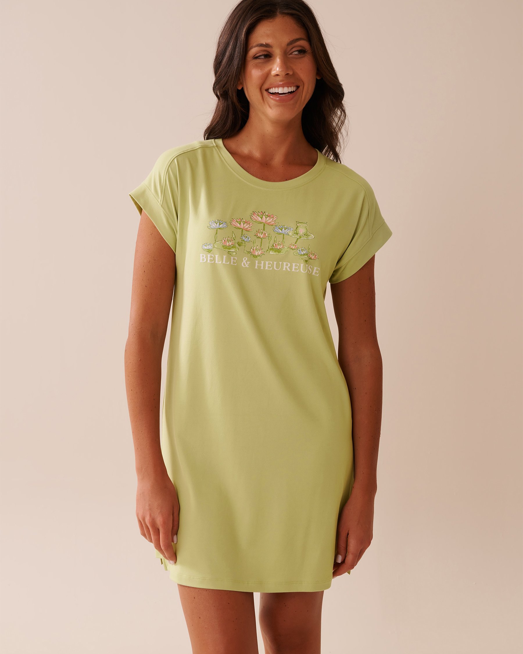 Frog Print Super Soft Sleepshirt