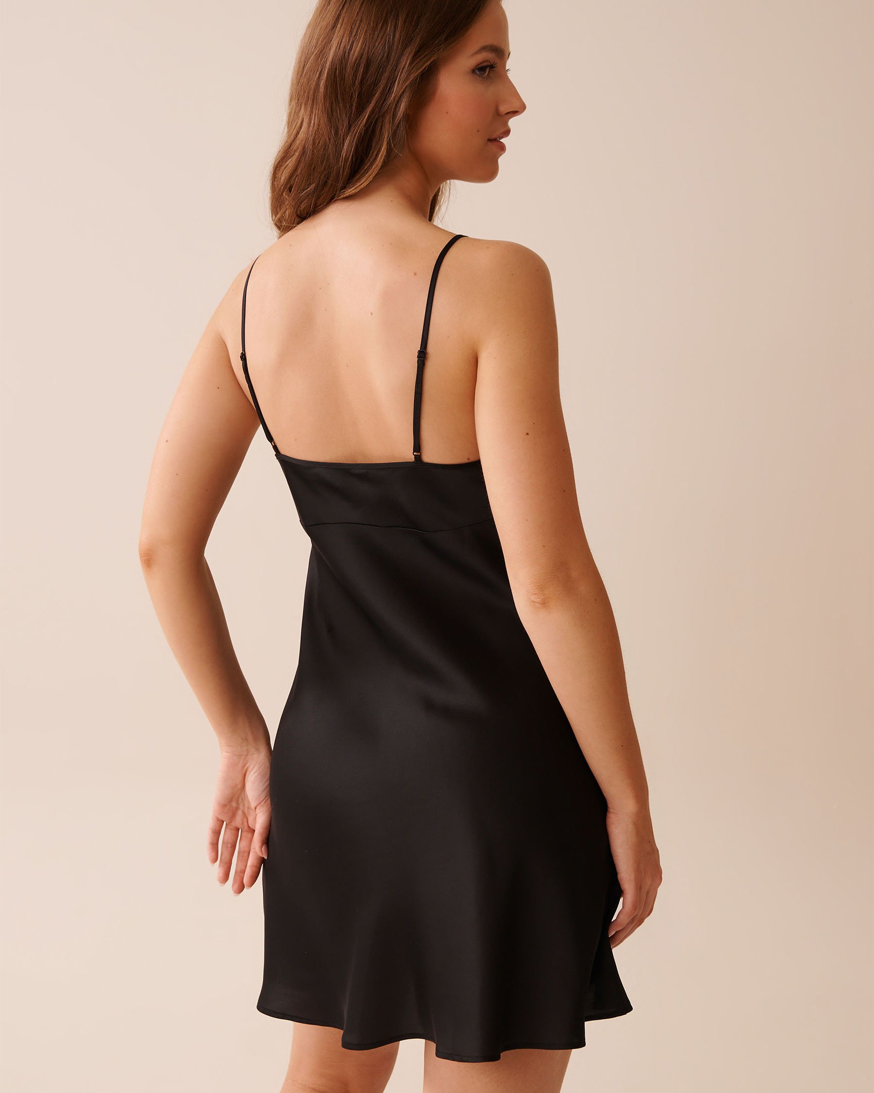 Satin and Lace Trim Nightie