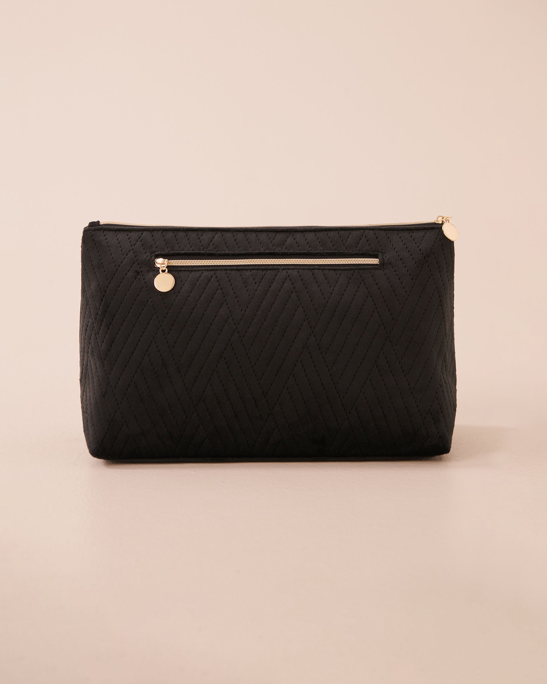 2-in-1 Velvet Cosmetic Bag