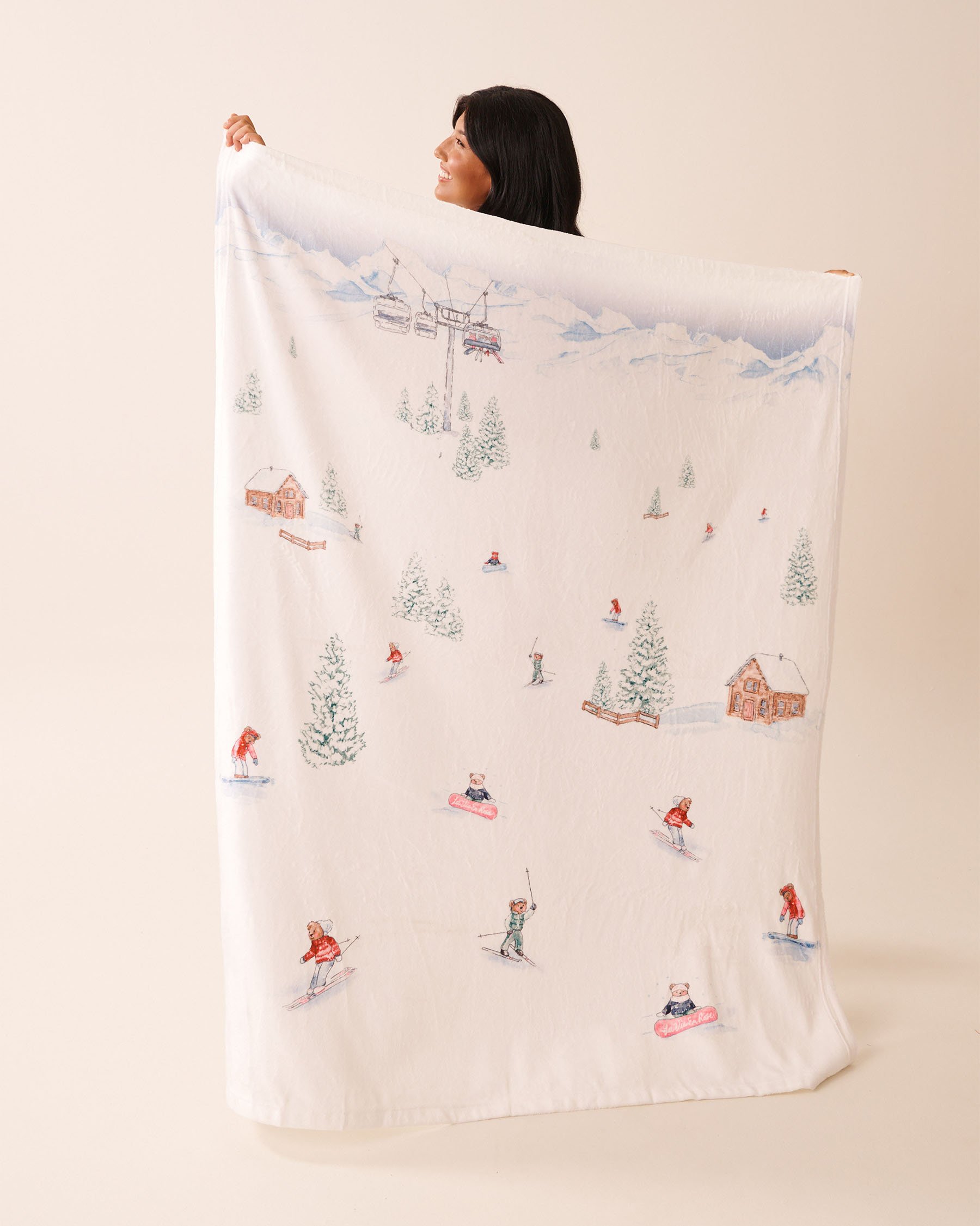 Après-Ski Soft Plush Blanket