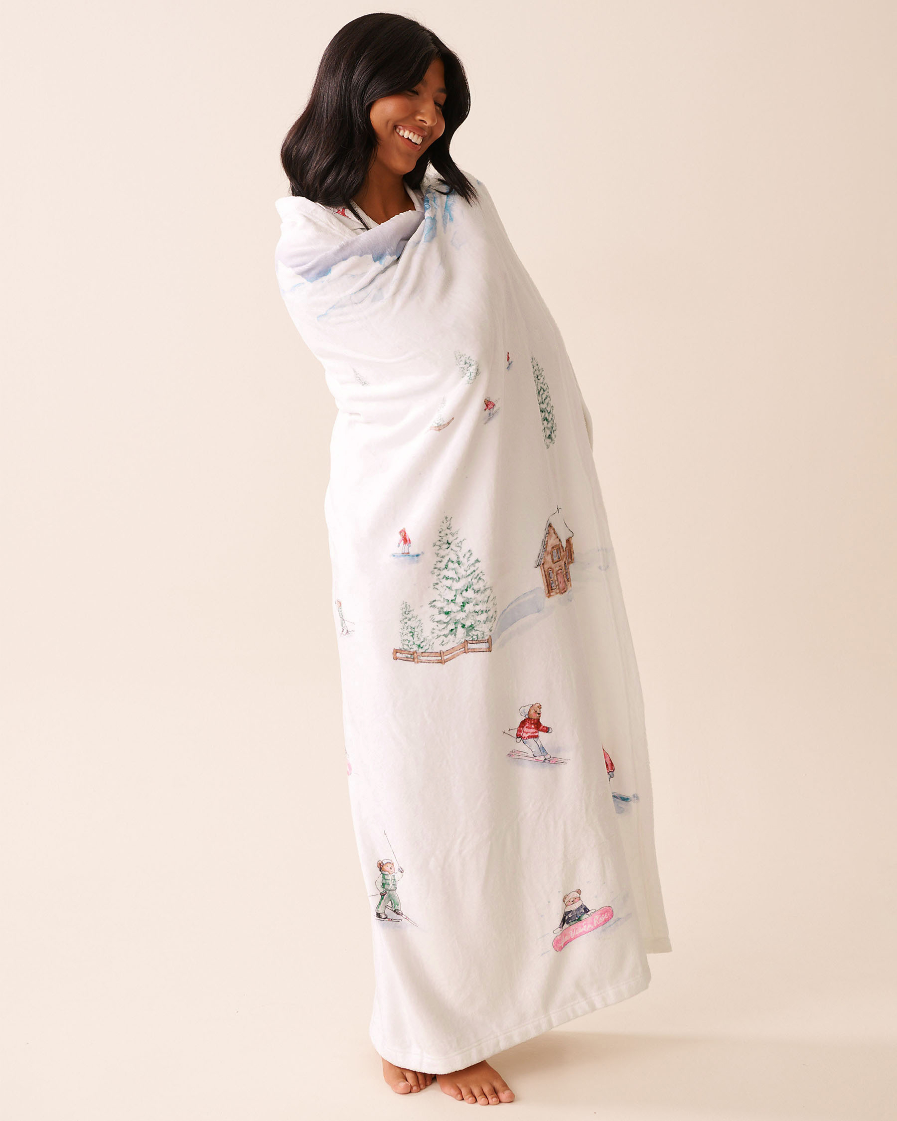 Après-Ski Soft Plush Blanket