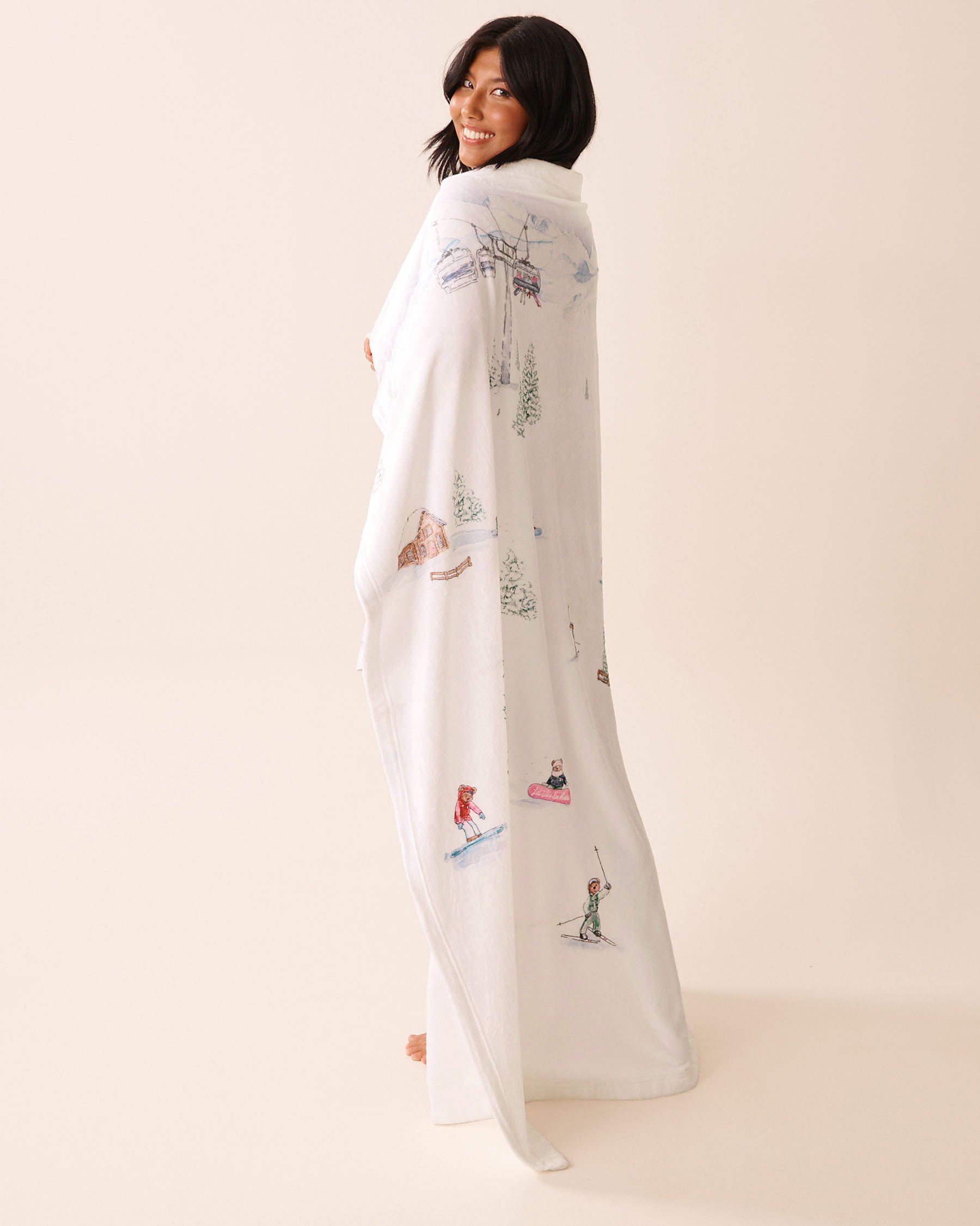 Après-Ski Soft Plush Blanket