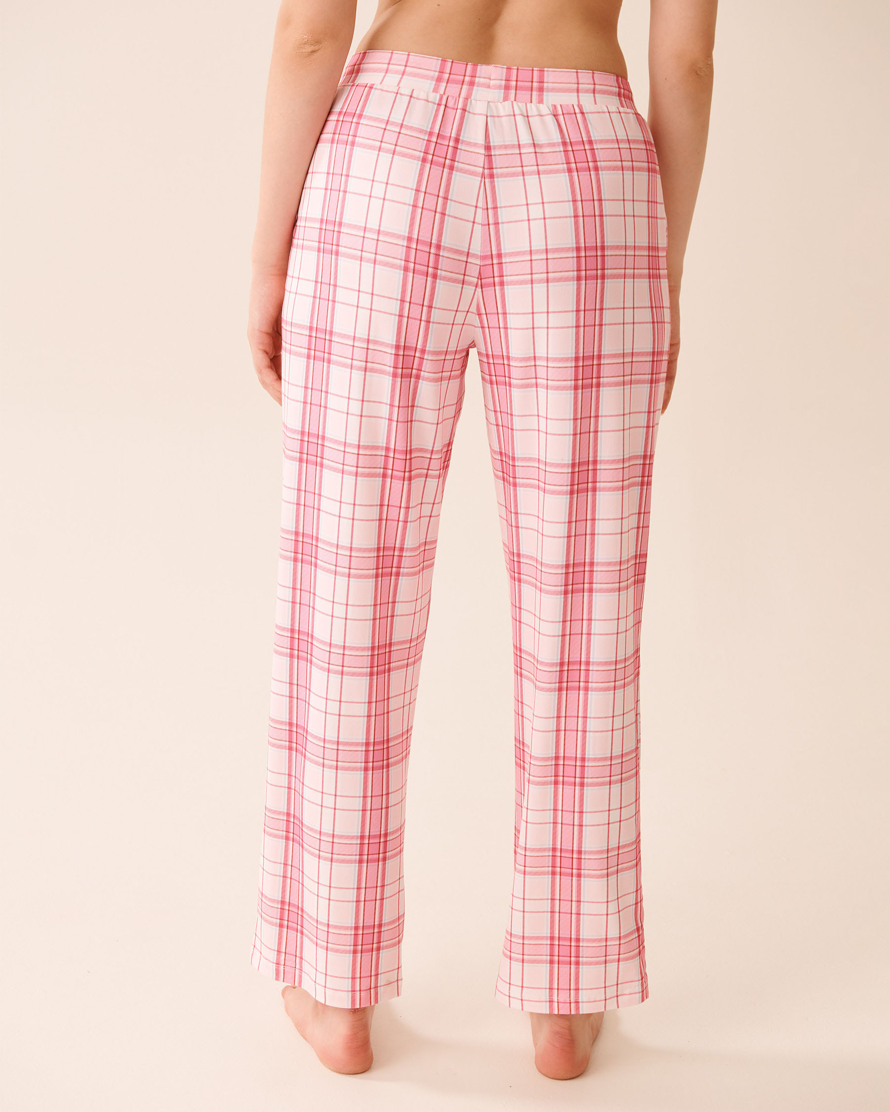 Pink Plaid Super Soft Pajama Pants