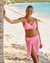 LA VIE EN ROSE AQUA FIZZY PINK Textured Bralette Bikini Top Fizzy Pink 70100711 - View1