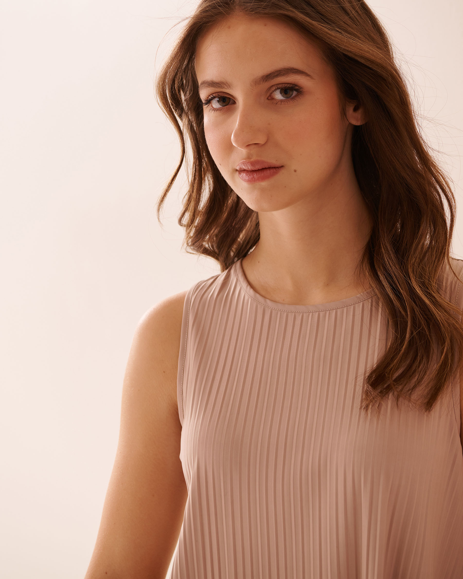 Lightweight Pleated Effect Cami