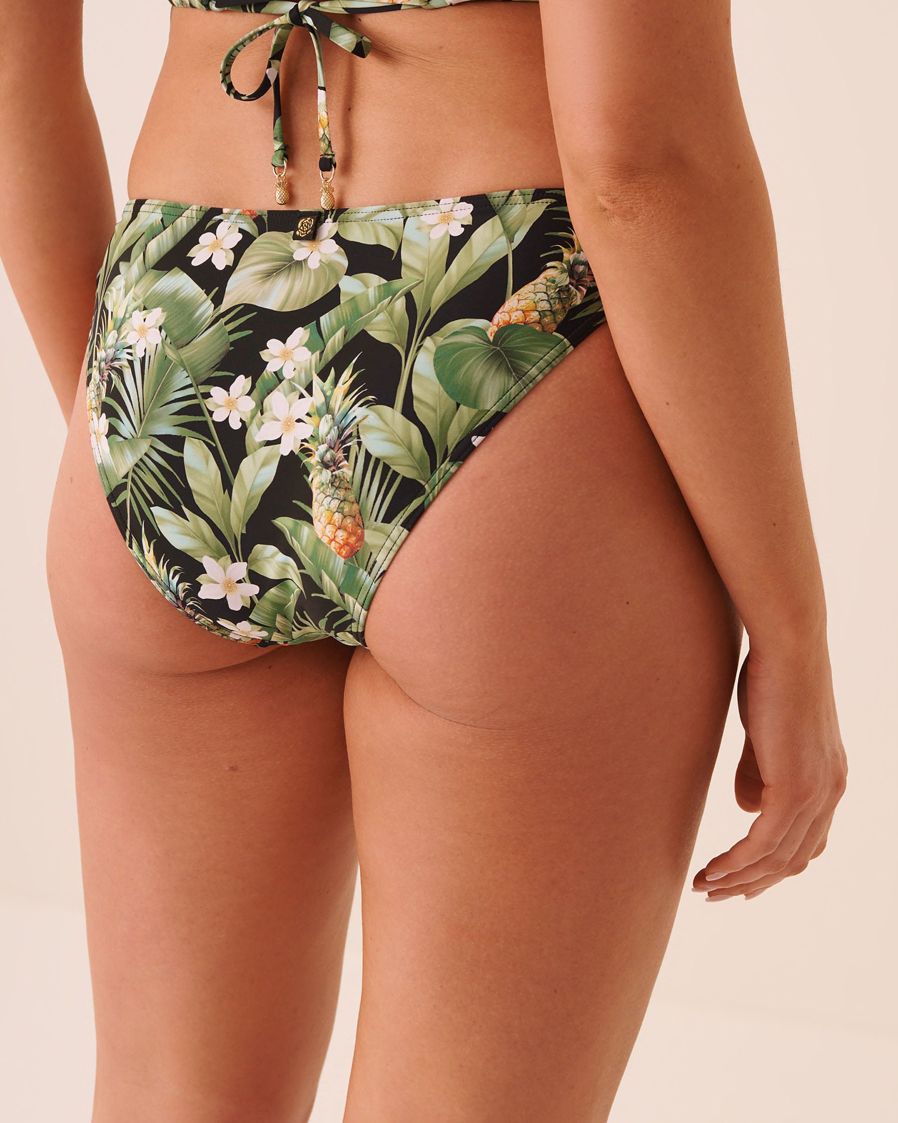 ISLAND VACAY Side Tie Brazilian Bikini Bottom