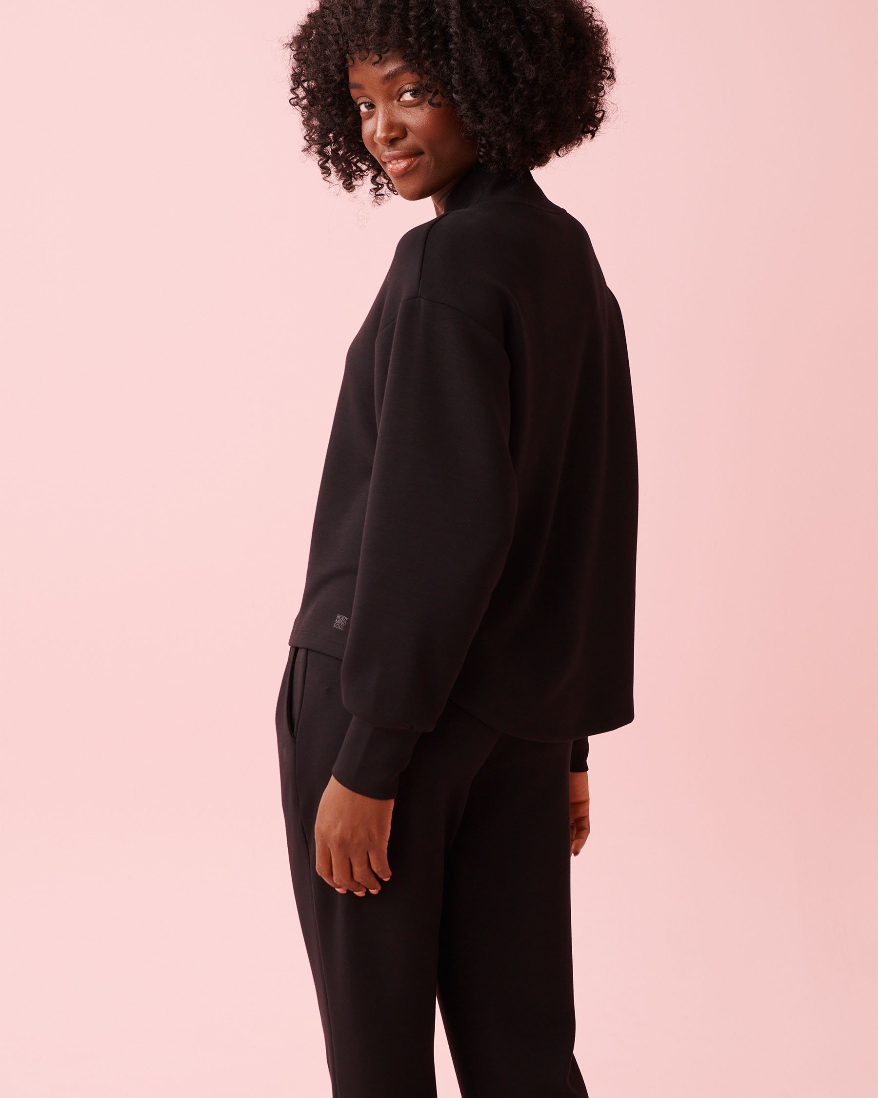 Interlock Half-zip Sweatshirt