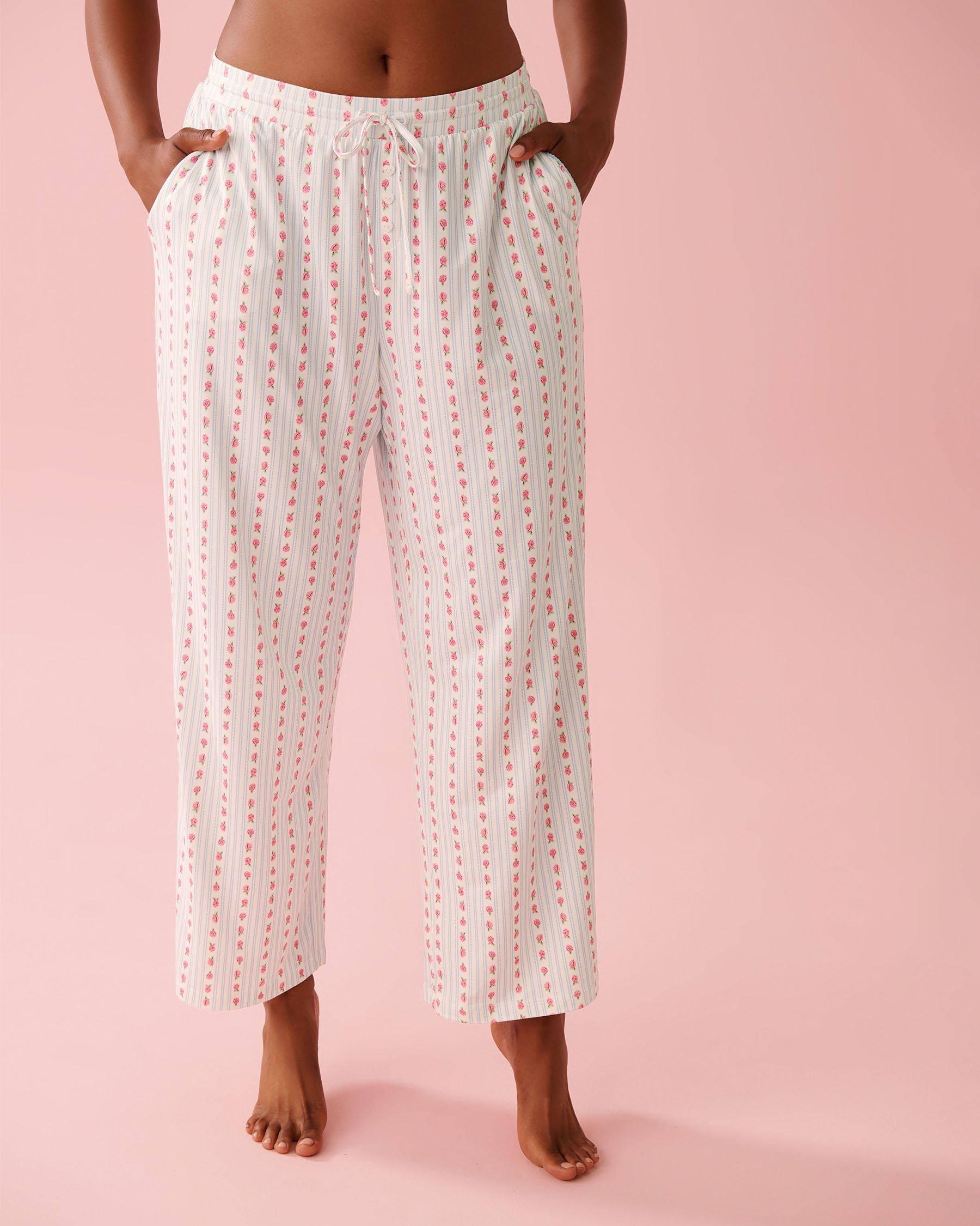 Spa Time Teddy Print Super Soft Pajama Pants