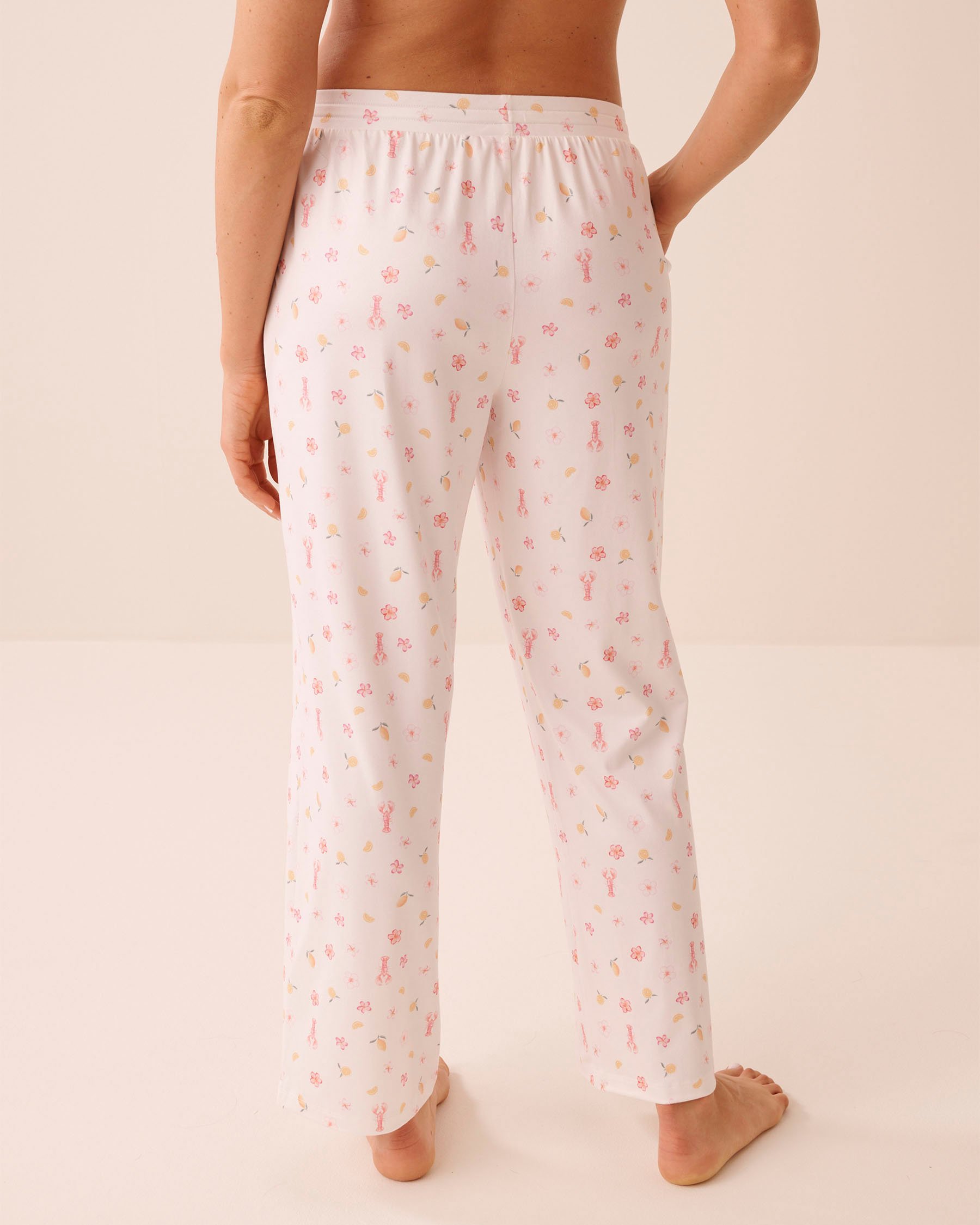 Watercolour Floral Print Super Soft Pajama Pants