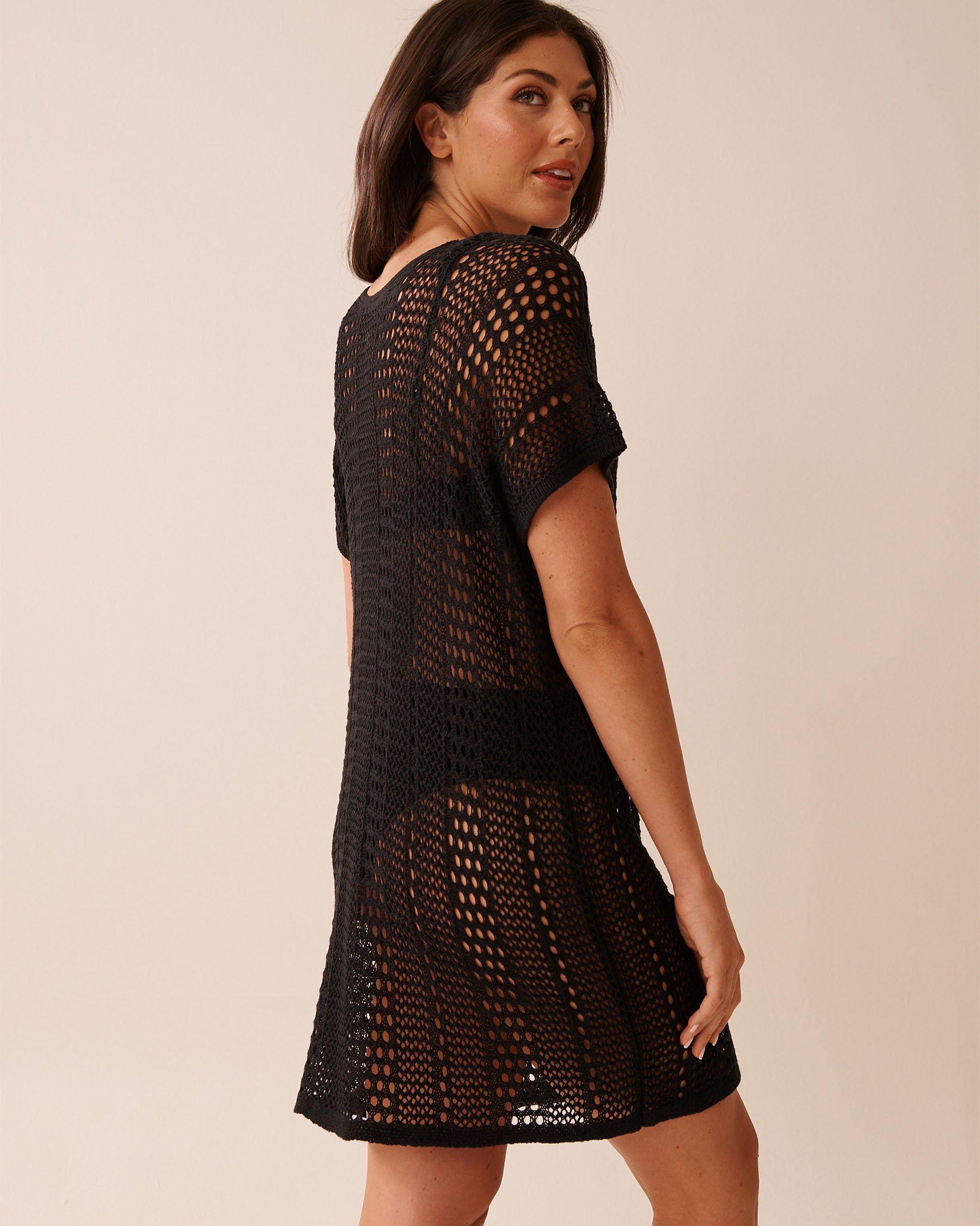 Short Sleeve Crochet Tunic