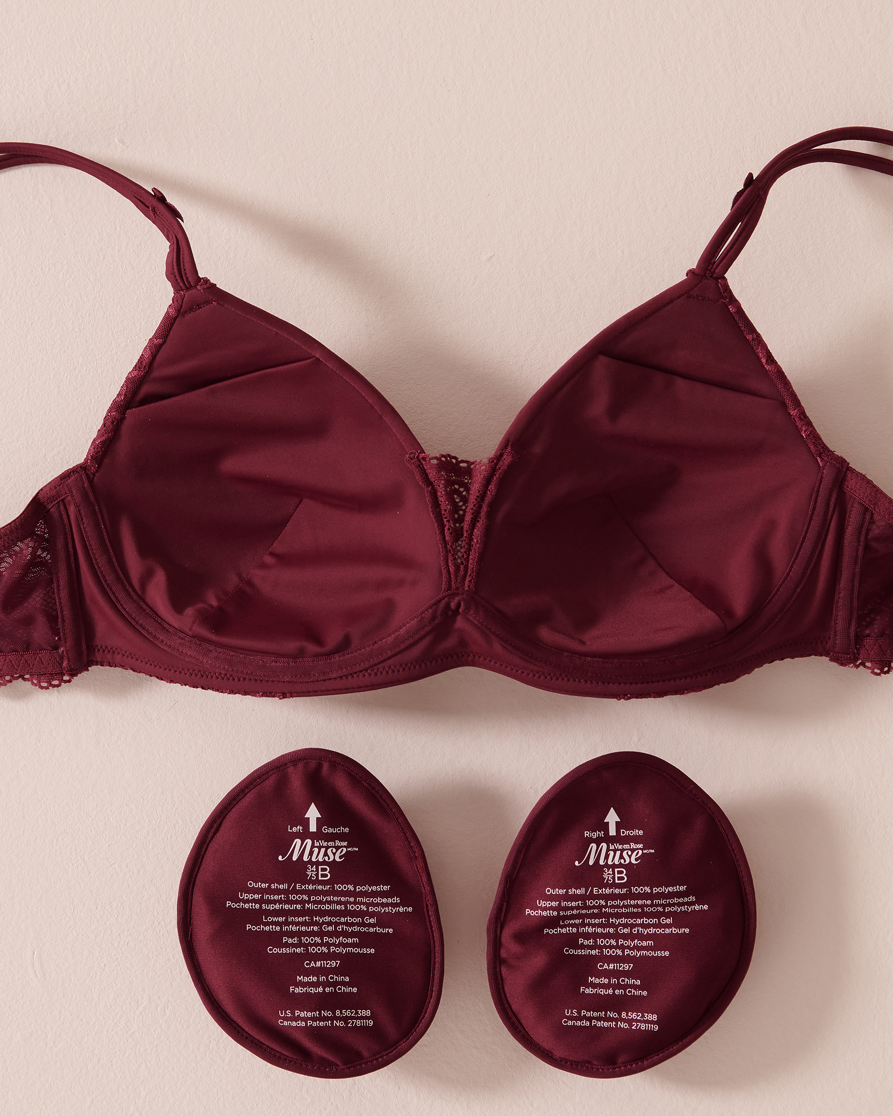 Lightly Lined Wireless Mastectomy Bra