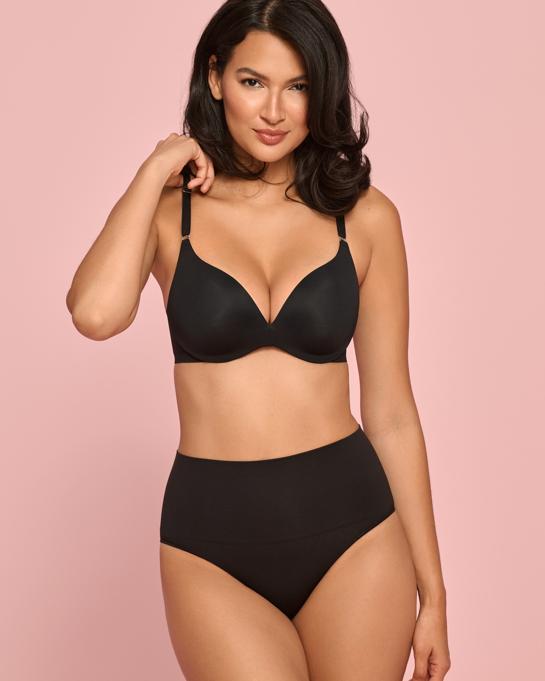 Light Support Seamless Fabric High Waist Shaper Bikini