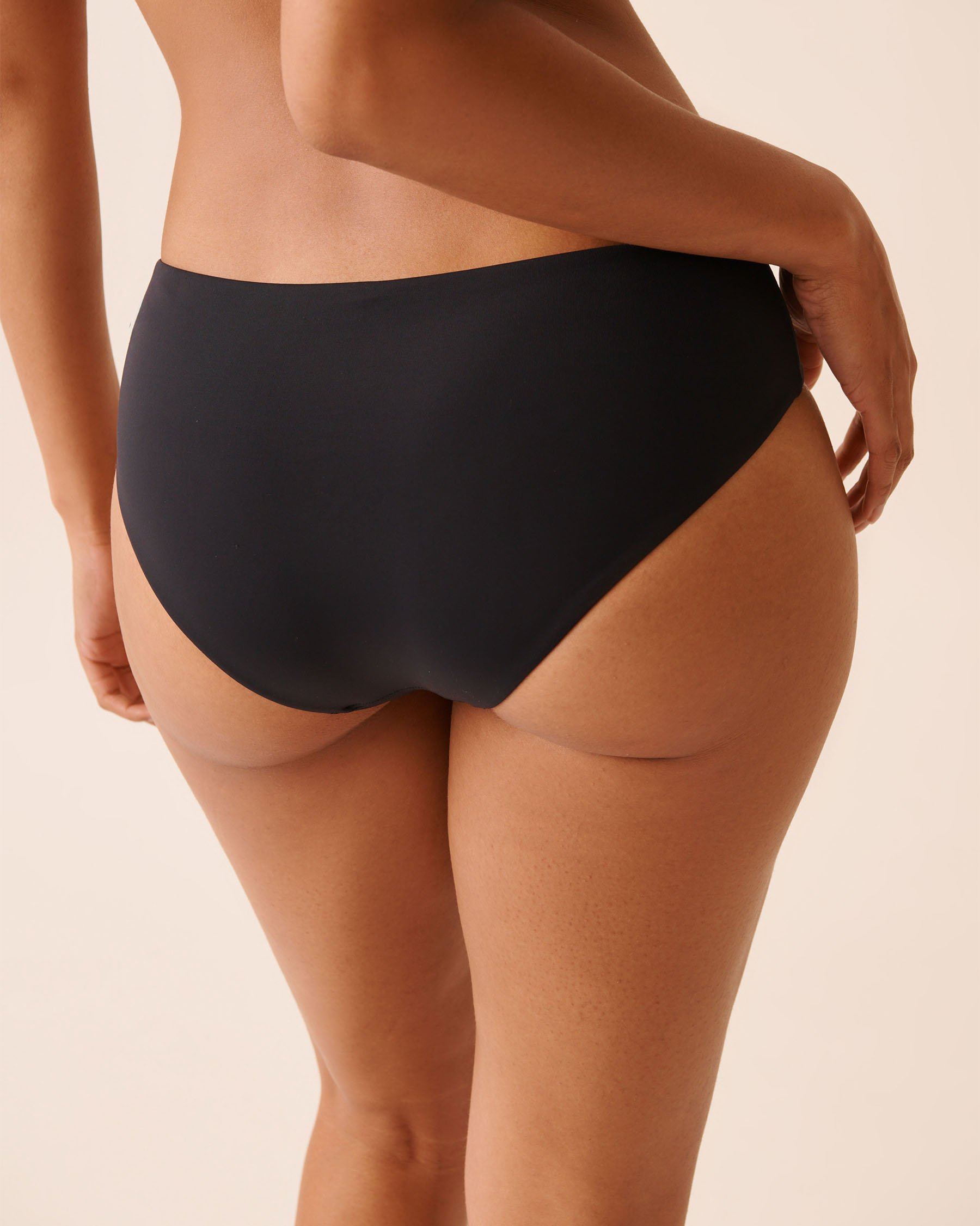 BLACK Hipster Bikini Bottom