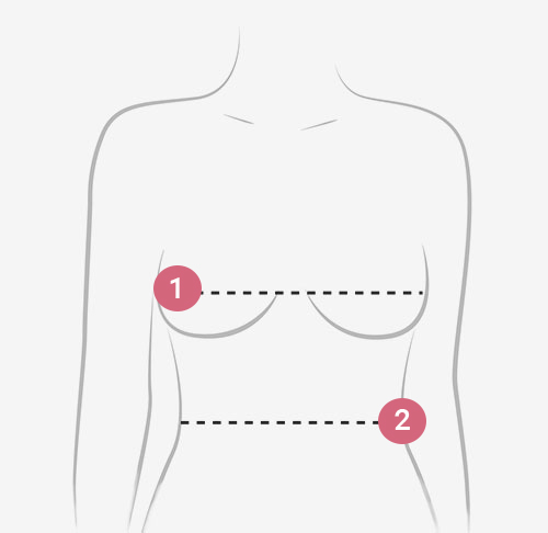 Plus Size Bra Size Guide: Bands 36-58 & Cups B-N