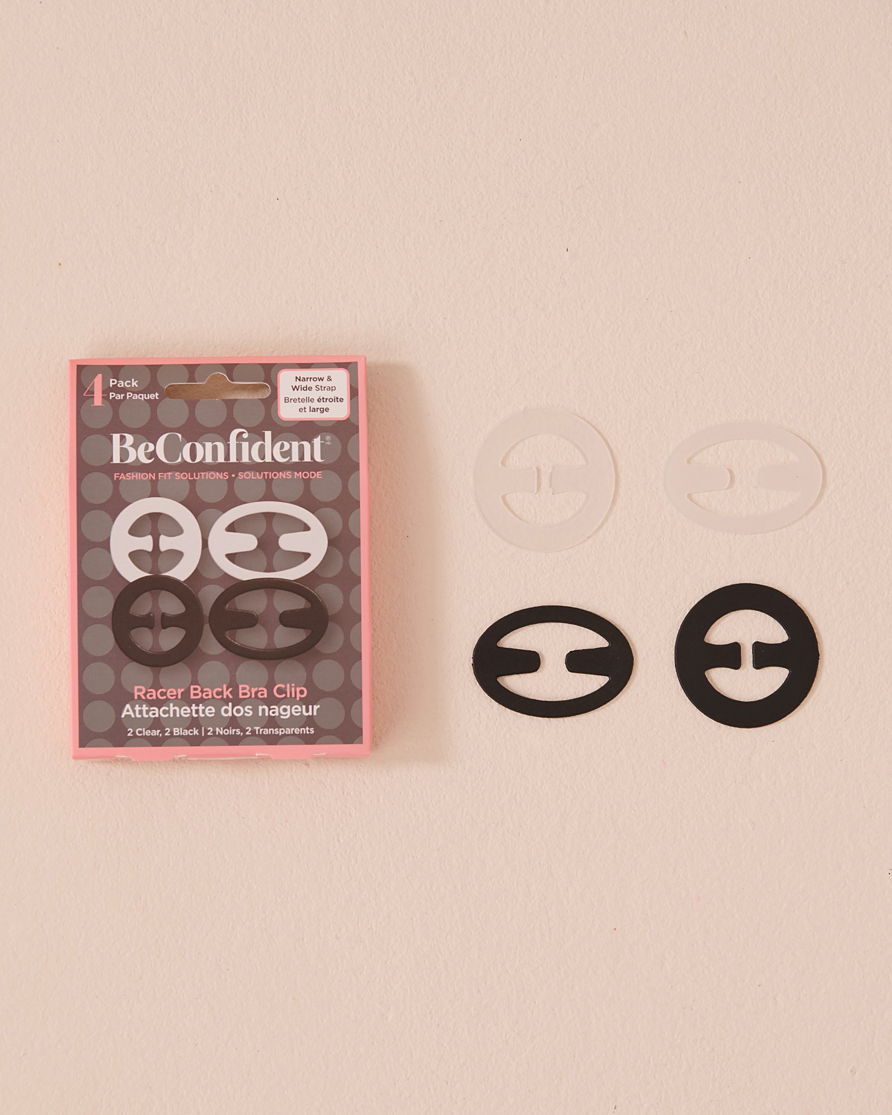 4-Pack Racer Back Bra Clip