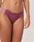 LA VIE EN ROSE Culotte bikini Prune 20300050 - View1