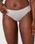 LA VIE EN ROSE Microfiber Sleek Back Bikini Panty Grey 169-122-0-00 - View1