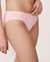 LA VIE EN ROSE Microfiber Sleek Back Bikini Panty Pink 169-122-0-00 - View1