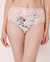 LA VIE EN ROSE Culotte bikini taille haute Bouquet gris 20300056 - View1