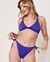 LA VIE EN ROSE AQUA ECO RAINBOW Recycled Fibers Triangle Bikini Top Neon blue 70100118 - View1