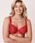 LA VIE EN ROSE Lightly Lined Full Coverage Flexible Bra Candy red 10200098 - View1