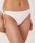 LA VIE EN ROSE AQUA TEXTURED Brazilian Bikini Bottom Bright white 70300157 - View1