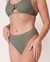 LA VIE EN ROSE AQUA TEXTURED High Leg Bikini Bottom Agave green 70300158 - View1