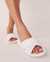 LA VIE EN ROSE Pantoufles sandales spa en mousse mémoire Blanc 40700065 - View1