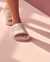 LA VIE EN ROSE Plush Open Slide Slippers Brushed lilac 40700191 - View1