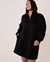 LA VIE EN ROSE Fleece High Collar Dress Black 50400025 - View1