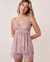 LA VIE EN ROSE Super Soft Lace Trim Cami Floral outline 40100341 - View1