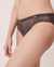LA VIE EN ROSE Lace and Mesh Microfiber Bikini Panty Magnet 20300131 - View1