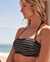 AQUAROSE HORIZON Bandeau Bikini Top Stripes 70100289 - View1