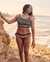 LA VIE EN ROSE AQUA Haut de bikini cami courte LUMINOUS Imprimé lumineux 70100304 - View1