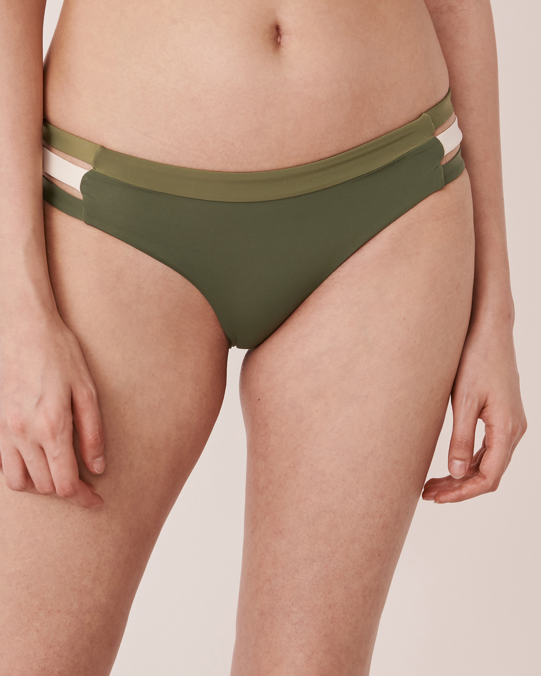 LA VIE EN ROSE AQUA GREEN SHADES Hipster Bikini Bottom Thyme 70300266 - View1