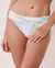 LA VIE EN ROSE AQUA COLLAGE Mid Waist Bikini Bottom Tile print 70300278 - View1